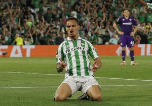 安东尼：上周首次右脚攻破德赫亚球门 我想在贝蒂斯夺冠书写历史