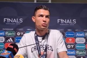 冲击世界杯？C罗：淡定淡定！世界杯还有12个月，这才刚夺欧国联