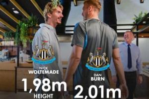 💪纽卡斯尔篮球队！当1米98的沃尔特马德，遇上2米01的丹-伯恩