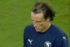 岁月不饶人👨‍🦲38岁大卫·路易斯回归欧冠，蓬蓬头明显稀疏