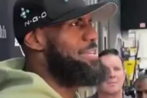 曾被问是否会学乔丹复出 詹姆斯：会很想念 但一旦退役不会再回来