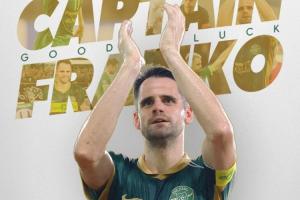 祝好！浙江队官方：34岁队长弗兰克赛季末离队，将举行告别仪式